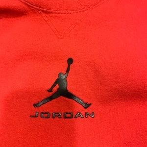 Air Jordan puffy sticker t-shirt xxl